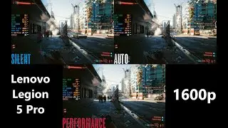 Cyberpunk 2077 - Ryzen 7 5800H + RTX 3060 + 16GB RAM (ultra settings) DLSS | 1600p | Legion 5 Pro