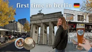 berlin travel vlog 🇩🇪 exploring the city, cozy cafés, must-see spots, yummy food  & more!