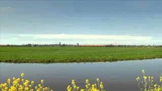 Panoramafoto Hekslootpolder bij Haarlem