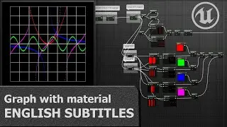 Рисуем график материалом | Drawing a graph with material