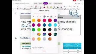Algebra 3.1A Part 1 Introduction to Rate of Change