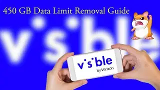 Visible 450 GB Data Cap Removal Guide on Visible Pro + plan