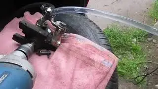 Перекачиваем газ (пропан) из баллона в баллон с помощью самодельного устройства