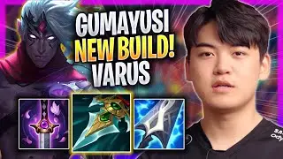 GUMAYUSI TRIES NEW VARUS BUILD! - T1 Gumayusi Plays Varus ADC vs Ezreal! | Season 2023
