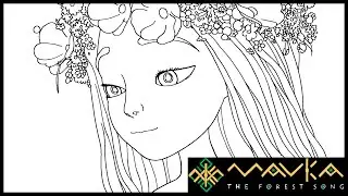 [Drawing] 그림 그릴때 인물 잘 보이게 그리기 : Mavka. The Forest Song : 마브카 그리기 | CHAEAHN