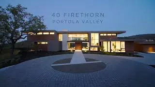 Spectacular Modern Hilltop Estate in Portola Valley, CA $42,900,000