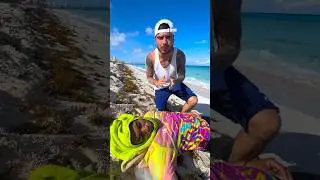 Mi Amigo Larin Jr Se Ahogó en el Mar !!