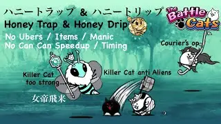 Battle Cats Queen B Queen's Coronation Honey Trap & Honey Drip ft. Courier Cat!