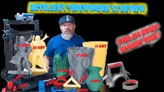Artillery Sidewinder X1 Review - Over 400 hrs of Print Time