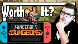 Minecraft Dungeons Hero Edition Nintendo Switch Review - Is it worth it?