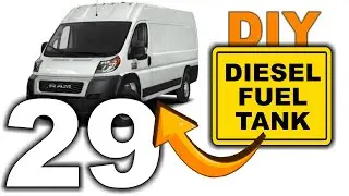 RAM PROMASTER VAN BUILD – Diesel Heater Fuel Tank