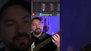 🟢 FÁCIL👈 | SEMITONOS el INTERVALO más pequeño y ¿Cómo se ve en la GUITARRA?