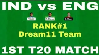 Ind Vs eng dream 11 team