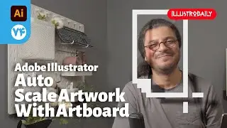 074-Scale Artwork with Artboard together in adobe illustrator