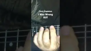 “I Was Wrong” Riff Chris Stapleton-Full Guitar Lesson 👇#iwaswrong #guitarlesson #guitartutorial
