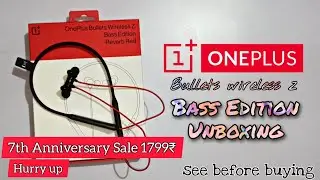 One plus bullets wireless z bass Edition | unboxing