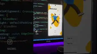 Welcome, Login, Signup Page -Flutter UI - 
