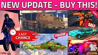 *GET This NOW* GTA 5 Online NEW Weekly Update! Vehicle Price Changes Increase Update! Oppressor MK2
