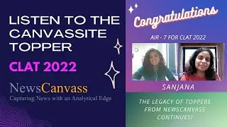 ALL INDIA RANK 7|CLAT 2022|| Sanjana| CLAT AIR 7 | Preparation Journey CLAT 2022
