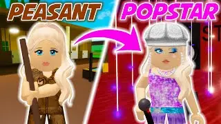 PEASANT TO POP STAR IN ROBLOX!
