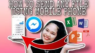 HOW TO SEND FILE ATTACHMENT ON FACEBOOK MESSENGER USING MOBILE PHONE