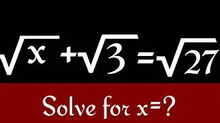 how to solve for x?
