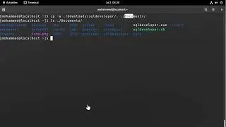 How can I copy the contents of a folder to another folder in linux