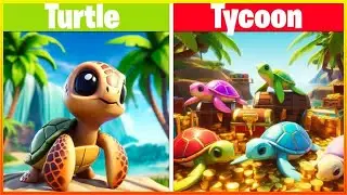 Turtle Tropics Tycoon Gameplay (Fortnite Creative Map)