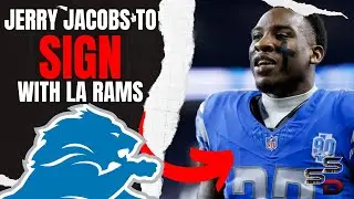 Former Detroit Lions CB Jerry Jacobs Will Sign With The LA Rams!