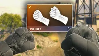 FIST ONLY in WARZONE but ENTIRE LOBBY DOES IT TOO!