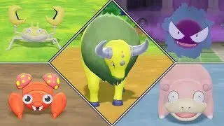 Pokémon Let's Go Pikachu Shiny Hunting Highlights #09 (Tauros, Krabby, Slowpoke, Gastly, Paras)
