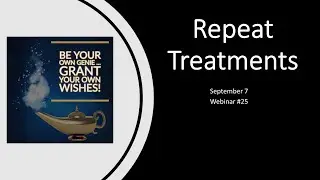 Exosomes Webinar 25 - Repeat Injections