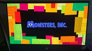 Monsters Inc. (2001) & Monsters University (2013) Title Cards