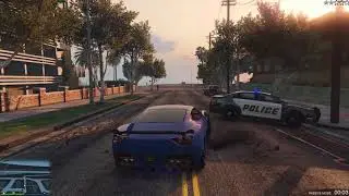 GTAV - Spooked Motorist (clip)