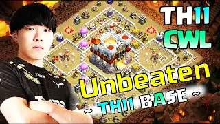 Top 11 TH11 WAR BASE WITH LINK! Best COC TH11 Base anti 3 star war base 2024 after update