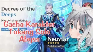 Gacha Neuvillette Di Game Kikir Impact - Genshin Impact