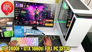 Cheapest Intel i5 12400f Powerful Gaming PC in "Diwali Offer" | i5 12th gen + GTX 1660ti Budget PC