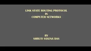 Compressed video on LINK STATE ROUTING PROTOCOL || COMPUTER NETWORKS