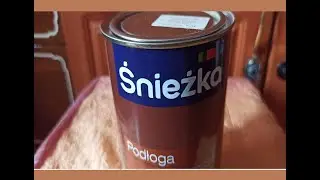 Отличная эмаль Sniezka Podloga глянцевая 1 л (орех средний). Great enamel Sniezka Podloga glossy 1..