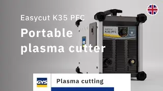 Easycut K35 PFC - 100% autonomous 35 A plasma cutter