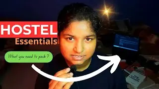 Hostel Essentials | Things to carry to a hostel | What you need to pack to college in 2024 | VIT AP