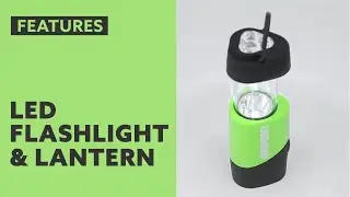 LED FLASHLIGHT and LANTERN [ CINCH! - features ]