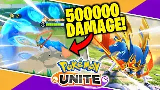 ZACIAN FULL GAMEPLAY - POKEMON UNITE
