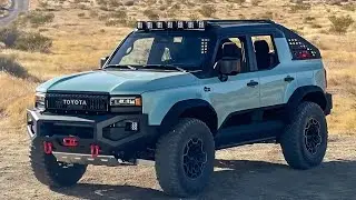 All new 2025 Toyota Land Cruiser cabrio unveiled in an exciting new look!