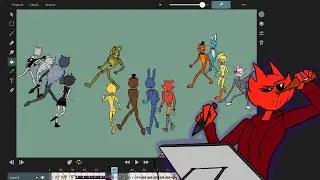 Finally Getting the Coloring Done - Twisted Truth Animation Livestream