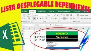 Make a dependent drop-down list in Excel using an indirect function