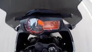 KTM 990 SMT Acceleration 0 - 100 km/h +