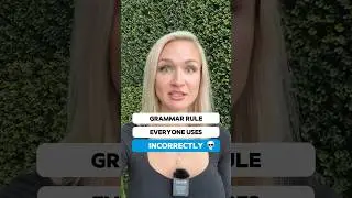 Important GRAMMAR rule you need to know 💪🏻 