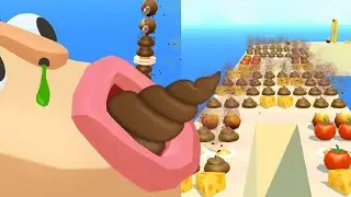Sandwich Runner POOP FAILED MOMENTS 💩 Poop Challenge 😂 MEGA UPDATE iOS & Android Gameplay