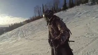 сектор А, Шерегеш. 15 декабря 2016 г.